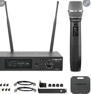 Phenyx Pro PTU-1U True Diversity Wireless Microphone System w 1000 Chanels