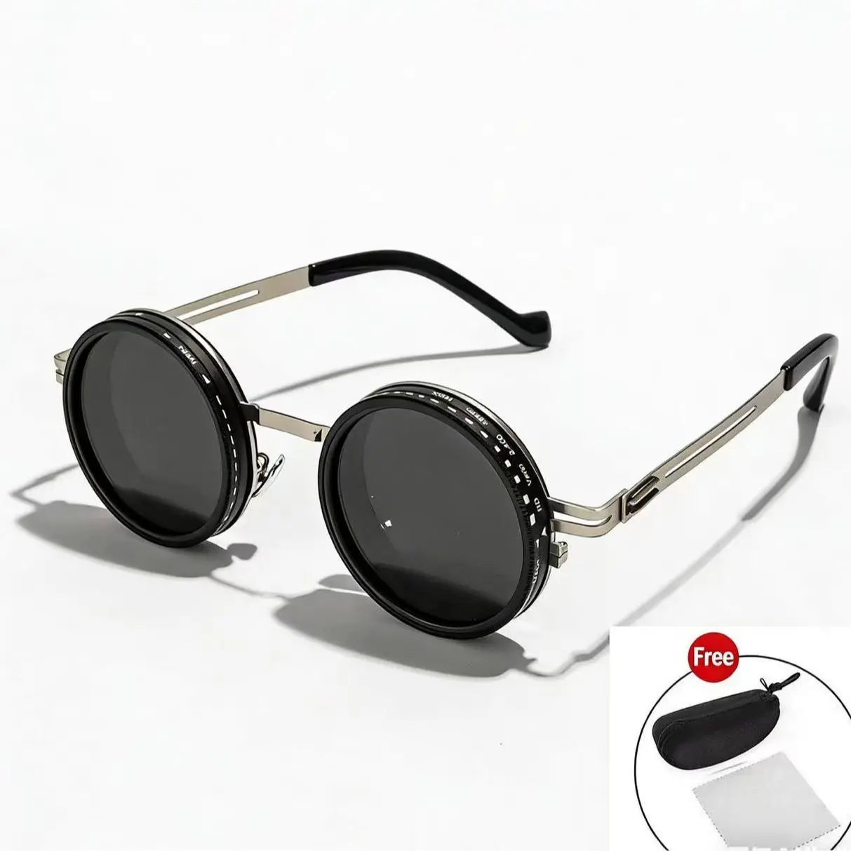 Silver ND2-400 Adjustable Filter Sunglasses