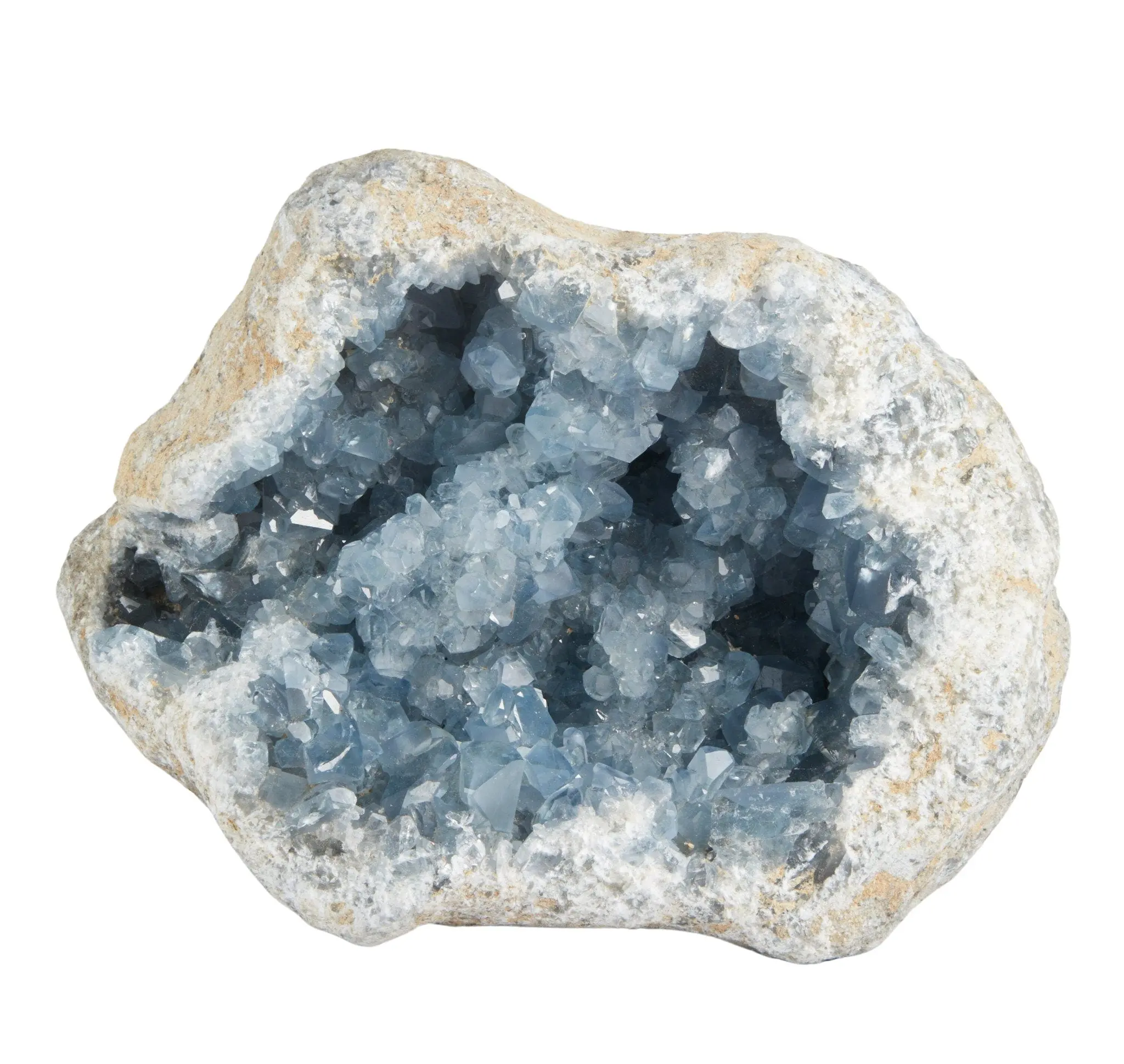 New Moon Beginnings Raw Celestite Cluster - 68