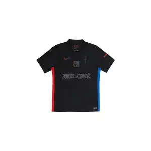Travis Scott x FC Barcelona 2024/25 Match Away Cactus Jack Jersey Black (men) by StockX