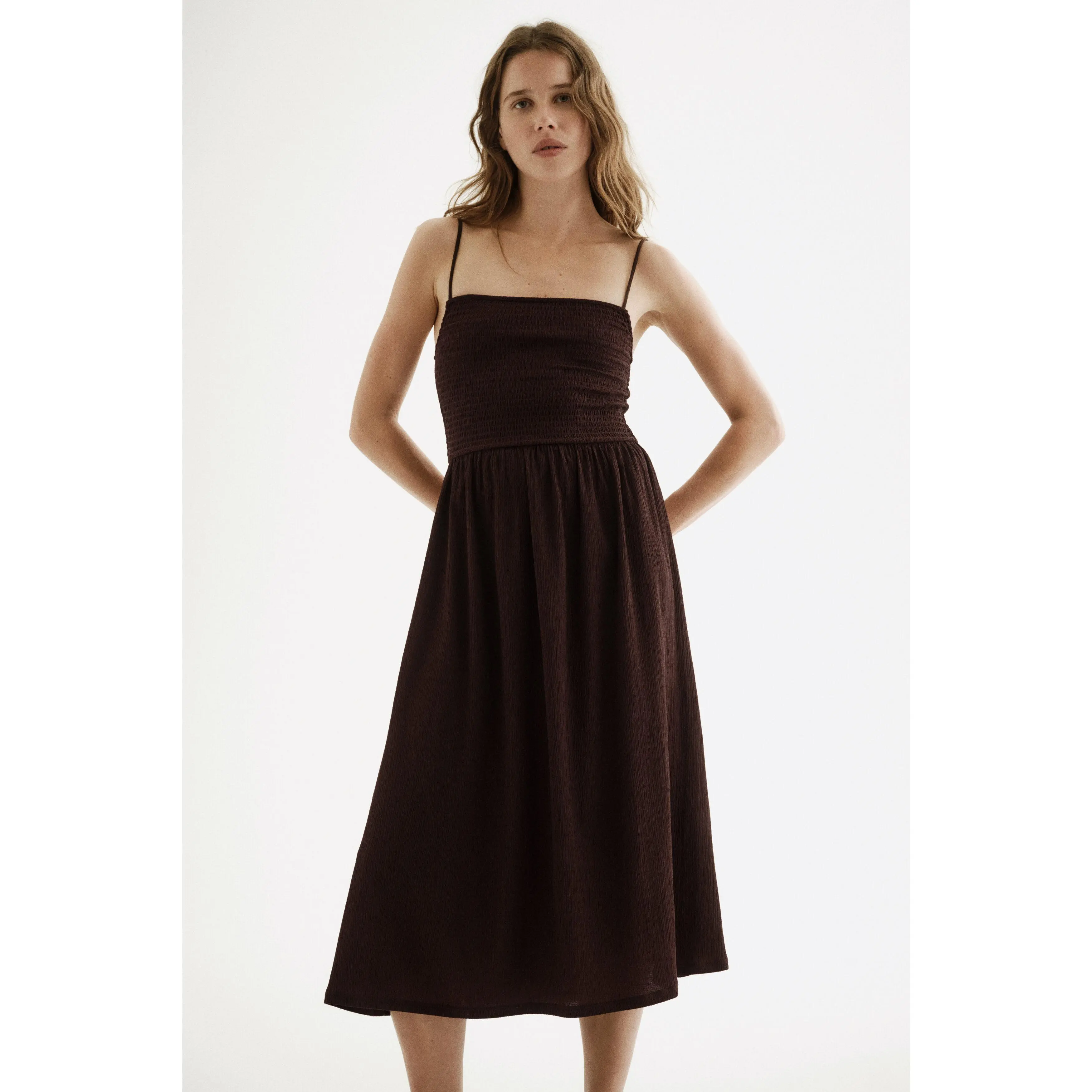 H&M Smocked strappy dress H&M Smocked strappy dress
