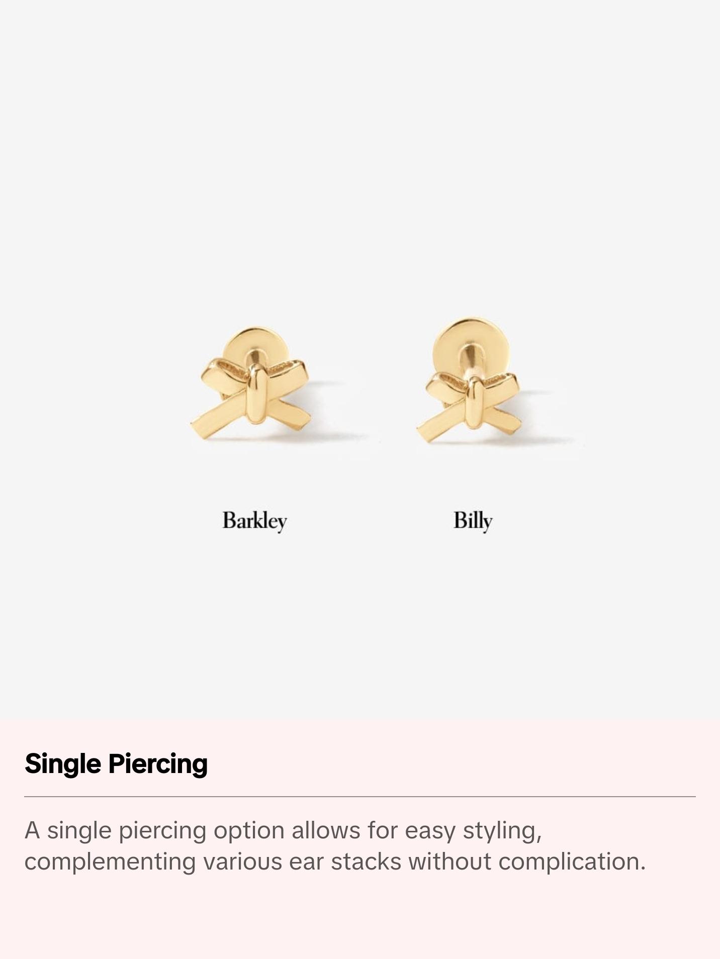 Billy micro bow piercing