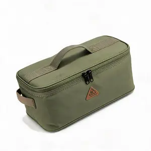 Anti-Collision Camping Cookware Storage Bag, Portable Utensil Organizer for Outdoor Kitchen, Durable Pouch for Stove, Lamp, Cutlery