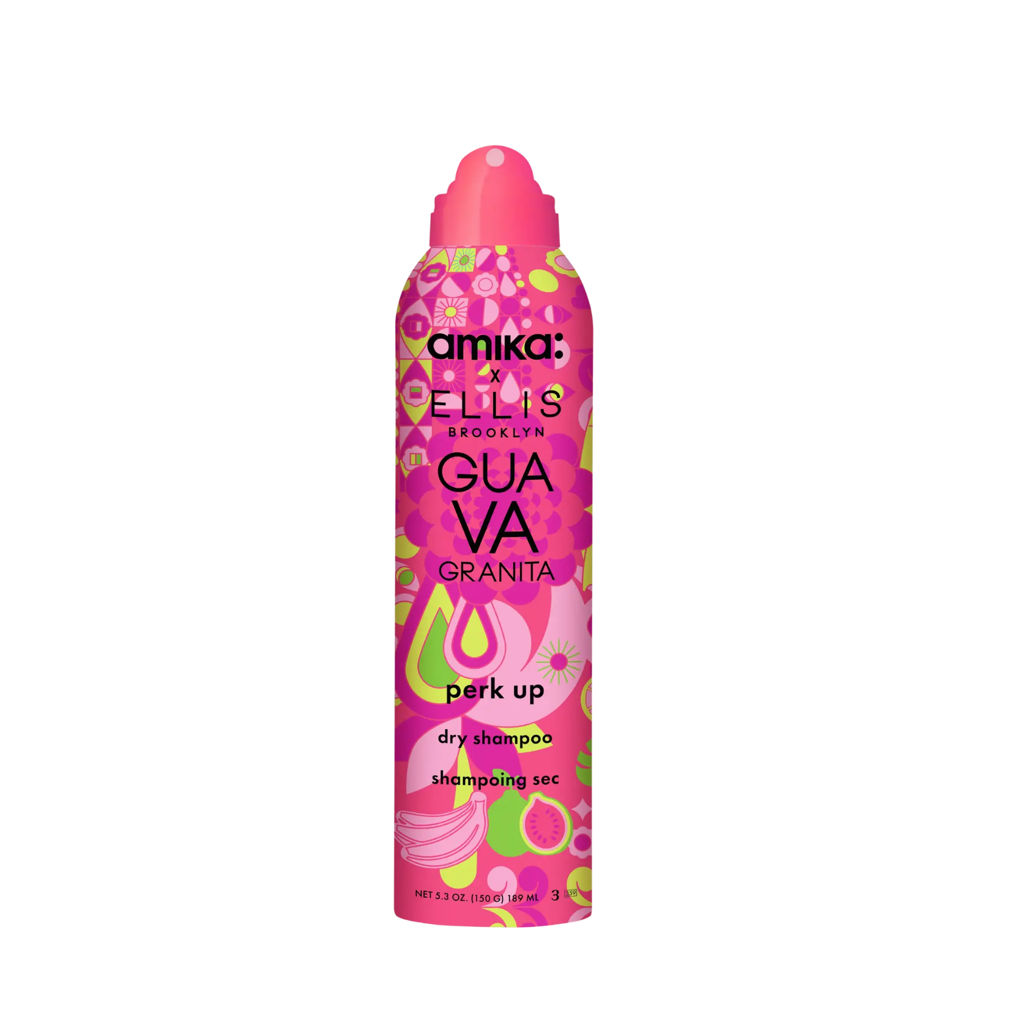 amika x Ellis Brooklyn | limited-edition perk up GUAVA GRANITA dry shampoo