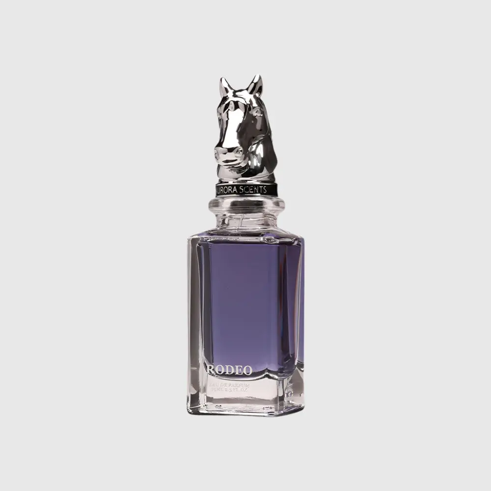 Aurora Scents Rodeo EDP Unisex 75ml Equestrian Collection with Grapefruit Pink Berries & Bergamot Top Notes Liquid Fragrance