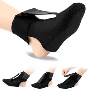 Plantar Fasciitis Night Splint, Supportive Foot Brace with Arch Cushion for Plantar Fasciitis, Achilles Tendonitis, Foot Drop & Heel Spur Pain Relief Day & Night，supportive foot brace