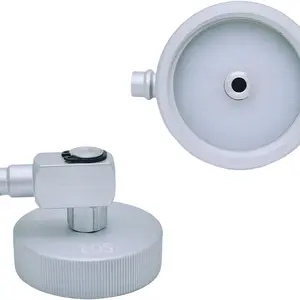 43mm Master Cylinder Brake Bleeder Adapter Cover for Ford Audi Peugeot, Aluminum Rustproof Corrosion Resistant, Durable Car Accessory