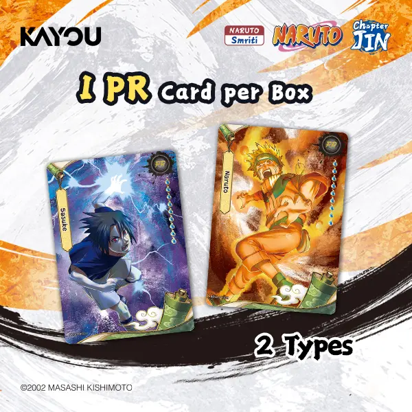 New Release-Naruto Series 3] KAYOU NARUTO Smriti Collectible Card