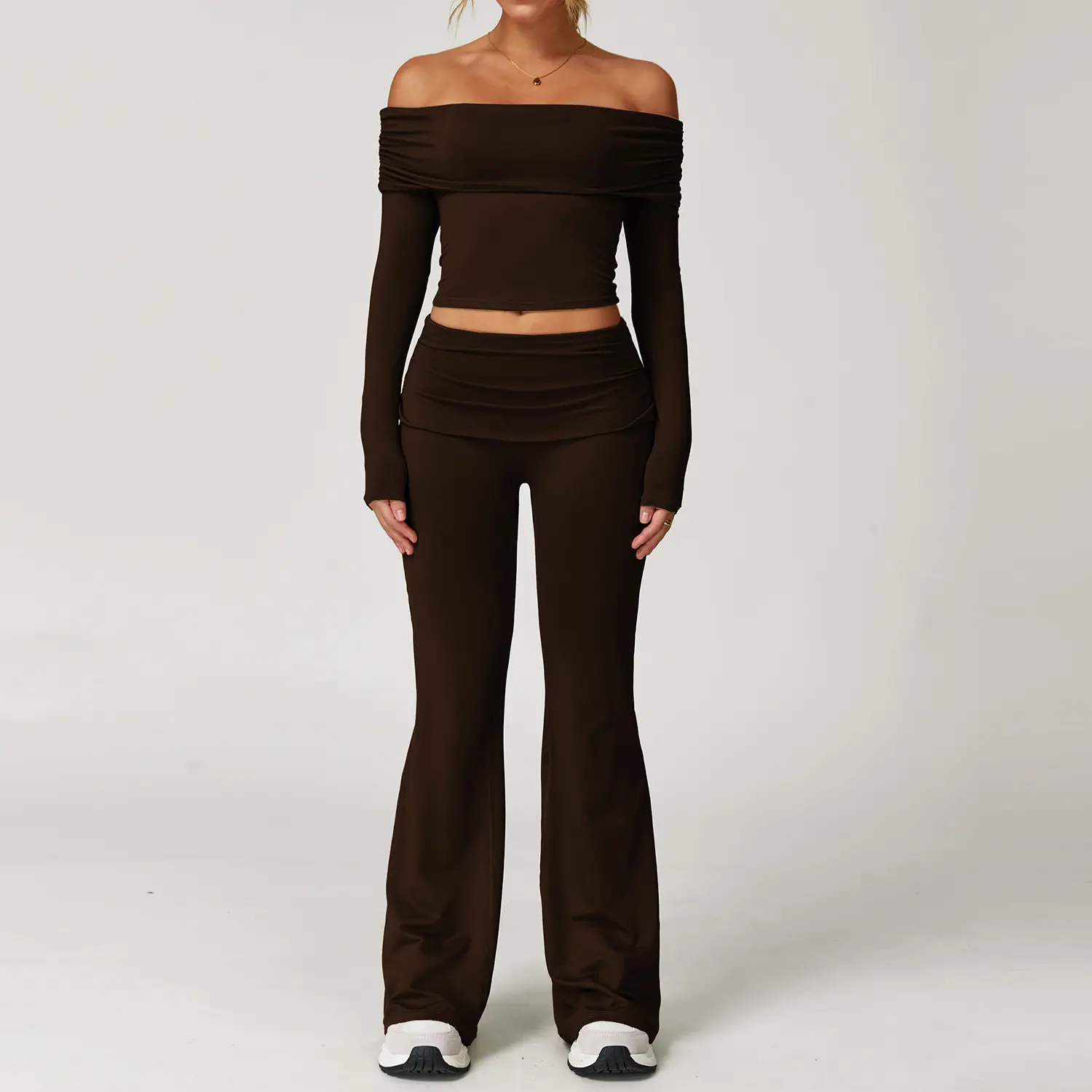 9152long sleeves+9152pants  black coffee