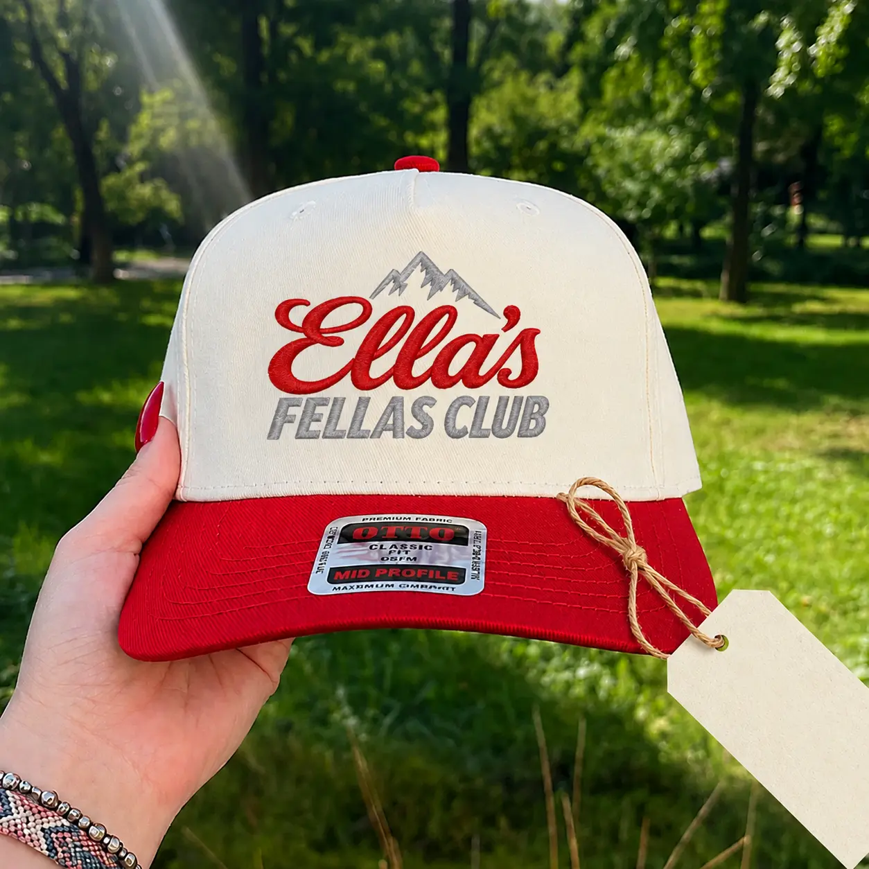 Ella Fella Embroidered Hat - Trendy Hat - Gift For Fans, Her, Him - Music Fans Hat
