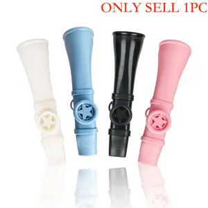 1PC Kazoo – Easy-to-Play Plastic Mouth Instrument in 3 Colors (Black/White/Pink), Portable Humming Toy for Beginners, Travel, and Improvisation, Durable Design