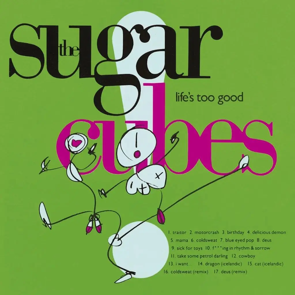 The Sugarcubes - Life'S Too Good [Clear Vinyl] NEW Vinyl Record