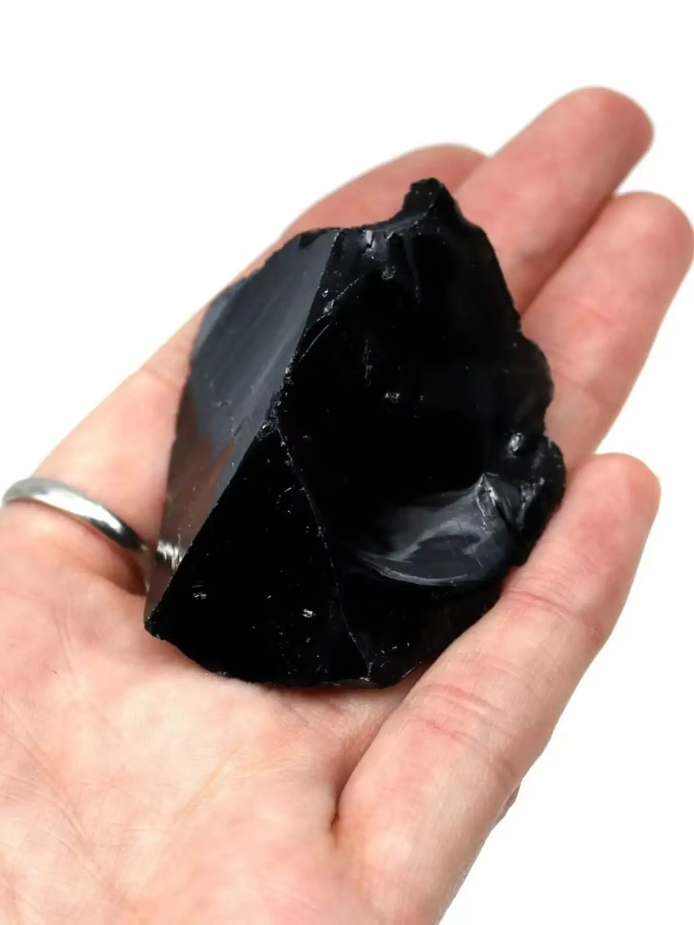 Natural Crystal Stone Decorations, Obsidian Stones, Home Ornaments Unmounted, Ideal for Enhancing Spaces & Aesthetics