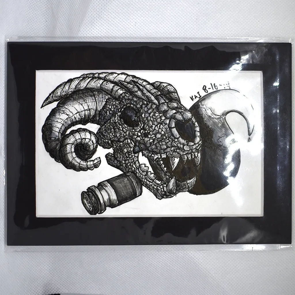Sketchtober 2019 Traditional Drawing Chimera