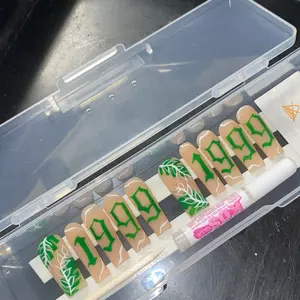 Birthday Year Press On Nails