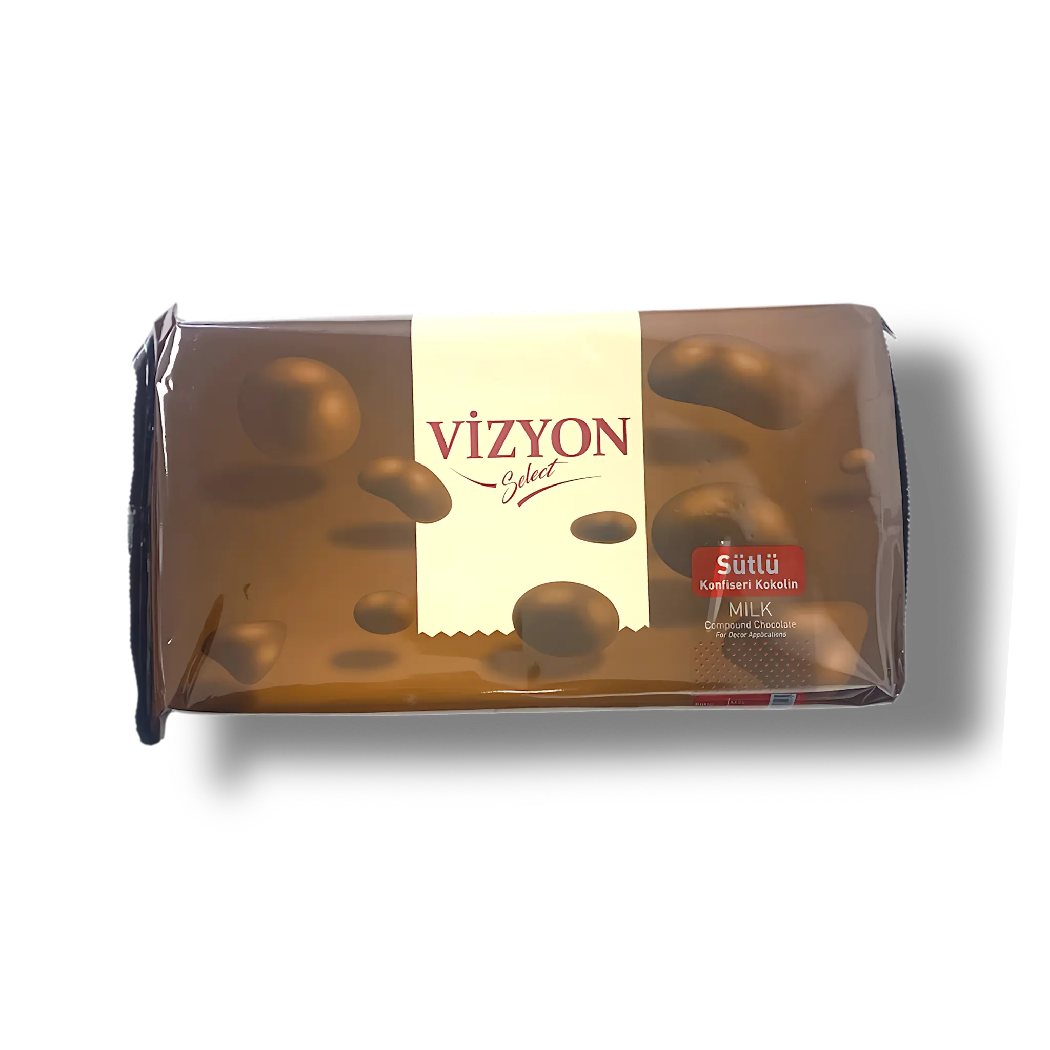 Vizyon Milk Compound Chocolate Block- 5.5 lbs