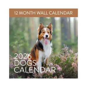 2026 Dogs Wall Calendar