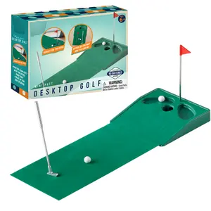 Tabletop Mini Golf Putting Game – Compact Desk Golf Set with Club, Balls, and Flag – Fun Indoor Game for Office, Table, or Home