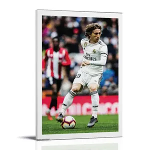 Luka-Modric Poster Posters Music Album Cover Posters Canvas Wall Art High-Resolution Vintage Band & Artist Prints for Room