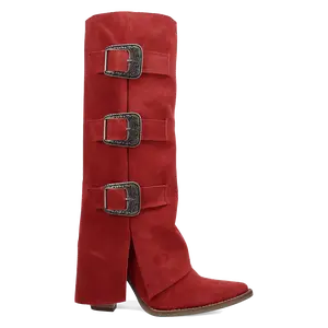 BUCKLE BUNNY SUEDE LEATHER BOOT