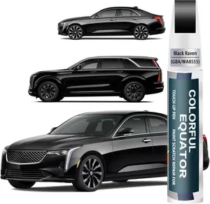 Black Raven(GBA/WA) Touch Up Paint Compatible with Cadillac, Car Paint Pen Scratch Repair TwoInOne Touch Up Paint, Premium Car Scratch Remover for Deep Scratches