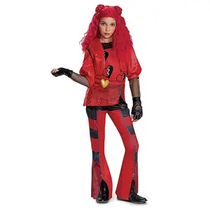 Girl's Disney Descendants 4 Deluxe Red Costume