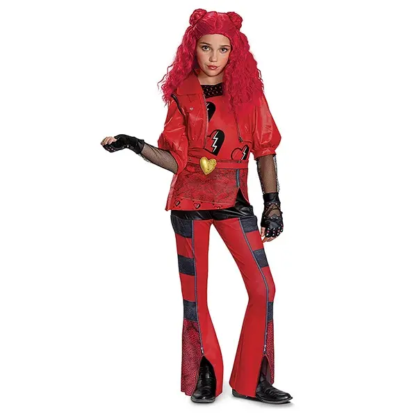Girl's Disney Descendants 4 Deluxe Red Costume
