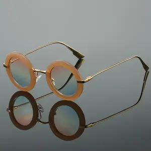 2026 New Arrivals Small Frame Round Retro-Chic Sunglasses, Premium Distinctive Street Style Eyewear