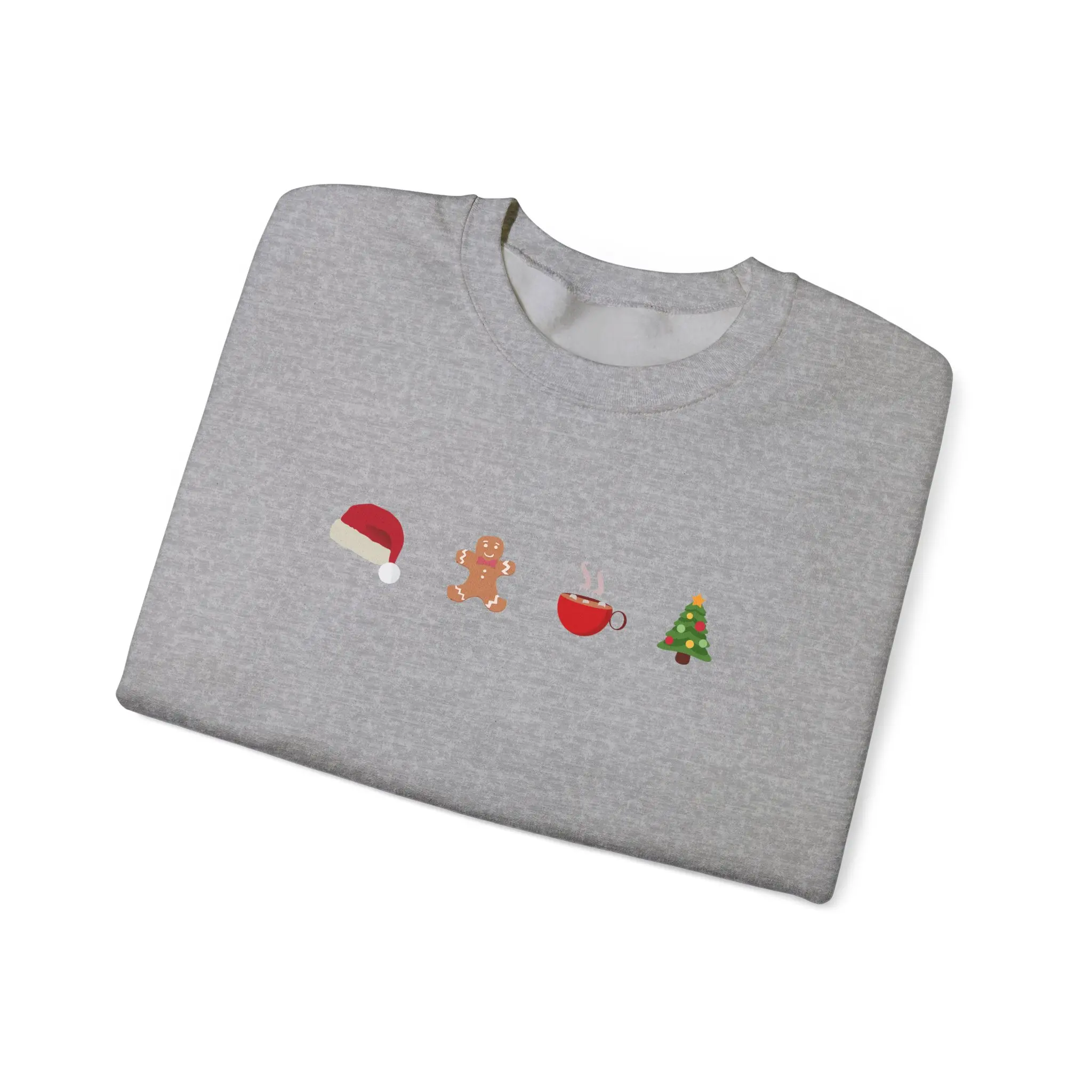 Christmas Crewneck Sweater – Holiday Sweatshirt, Festive Reindeer, Santa Claus, Snowflakes, Winter Fashion, Xmas Party Sweater, Warm Knit, Cozy Pullover, Holiday Gift, Christmas Outfit, Men, Women, Unisex, Funny Christmas Sweater