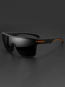 Fashionable Uv400 Sunglasses for Men & Women, Sporty Style Outdoor Eyewear, All-Season PC Frame Design, Trendy Accessory