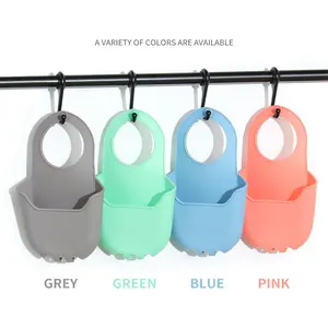 Sink Hanging Bag Convenient Sink Organizer Efficient Dish Sponge Holder Storage Bag for Dishwashing Tools Soap Dish Drainer Accessory Kitchen Adjustable