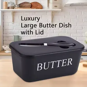 Butter Box with Knife, Easy Storage Container, Modern Kitchen Essential, Durable and Convenient, Perfect for Home Use