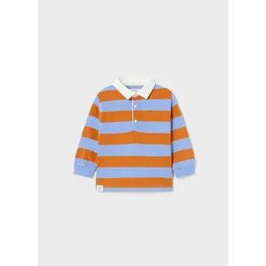 Orange/Blue Polo Shirt