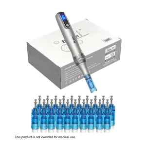 M8S Rechargeable Pen Nano Microcrystal Skin Rejuvenation Device for Home Use with Advanced LED Display
