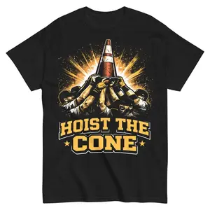 Hoist The Cone: Pittsburgh Baseball Rally Tee PAL