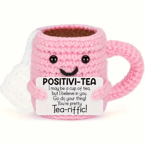 Handmade Crochet Tea Cup Cozy Kit, Crochet Gifts, Crochet Items, Perfect Gift for Teacher Appreciation, Graduation, Birthdays and Thanksgiving