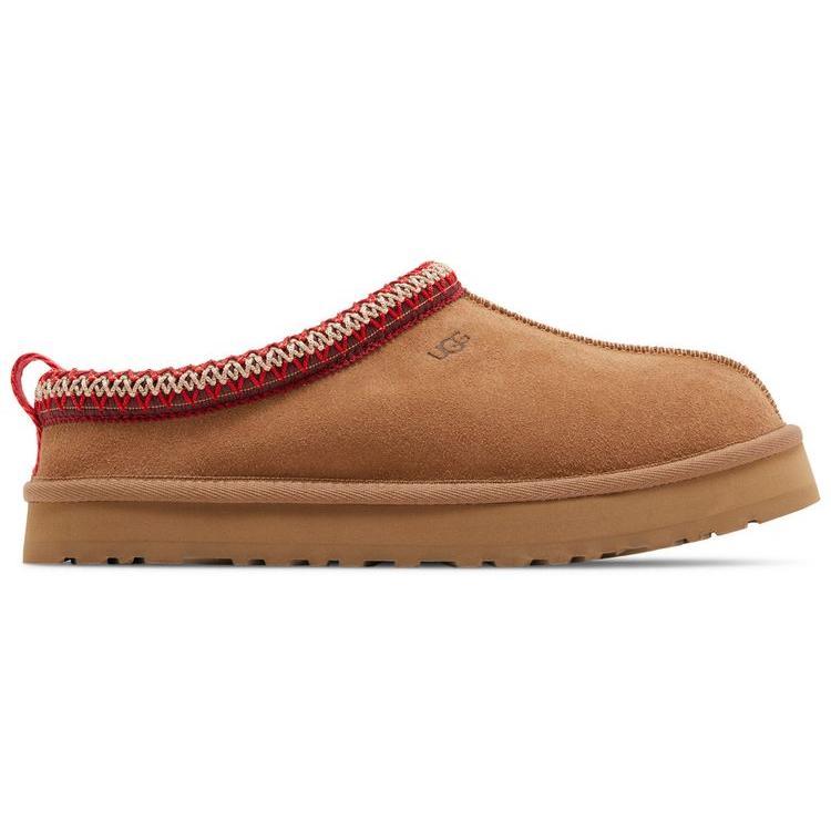 UGG Tazz Kids' Slipper 'Chestnut' Cozy Suede Upper & Sheepskin Blend - Runs 1-2 Sizes Up - Perfect for Lounging - Toddler & Kids Slippers