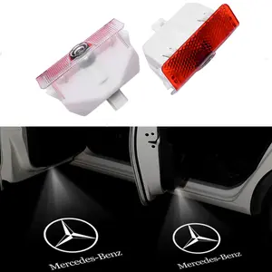 2pcs Door light logo projector for 2009-2015 GLK X204 GLK350 high bright,no fade,clear image welcome light