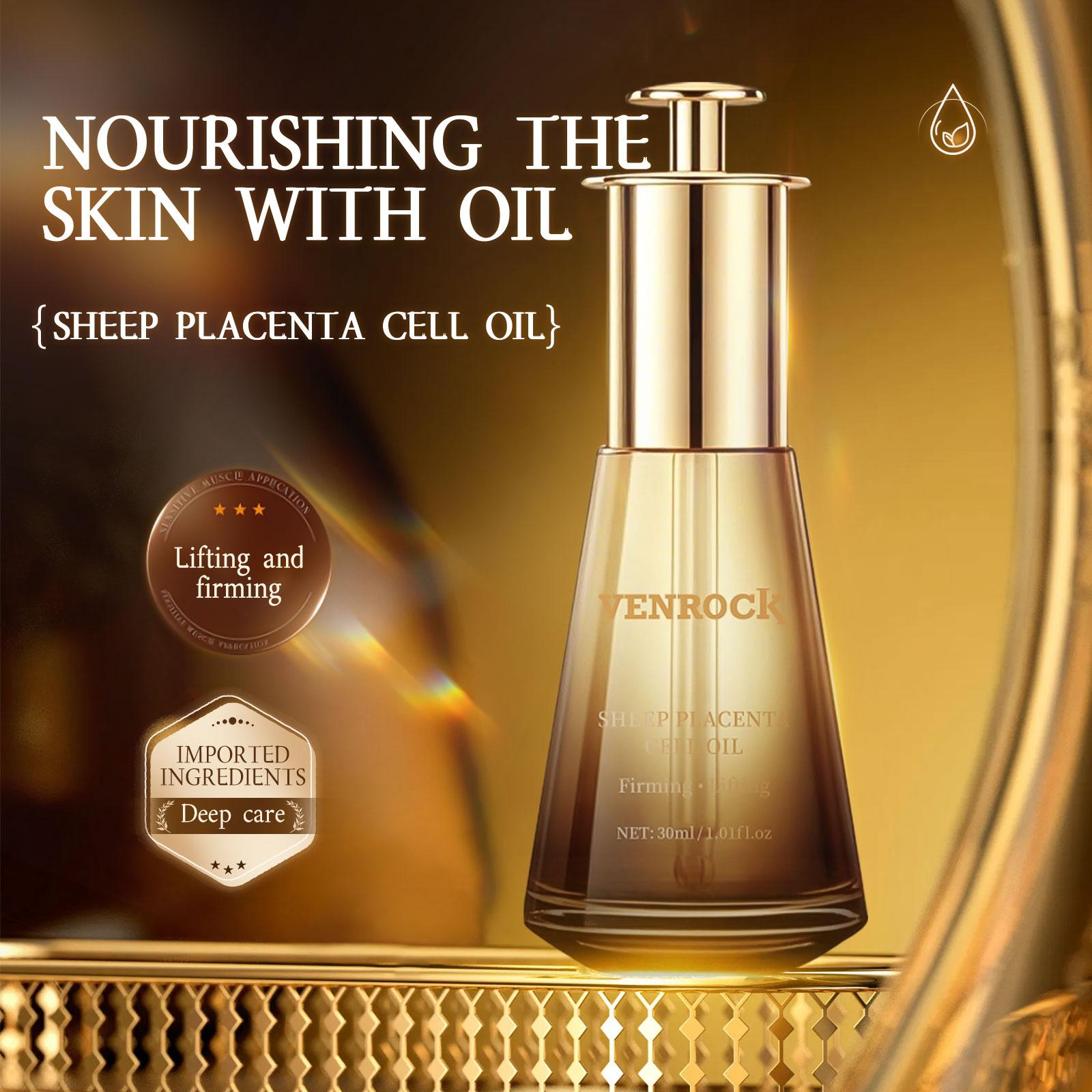 VENROCK Firming Face Oil | Placenta Cell Extract, Visibly Lifts, Smooths Fine Lines & Restores Barrier