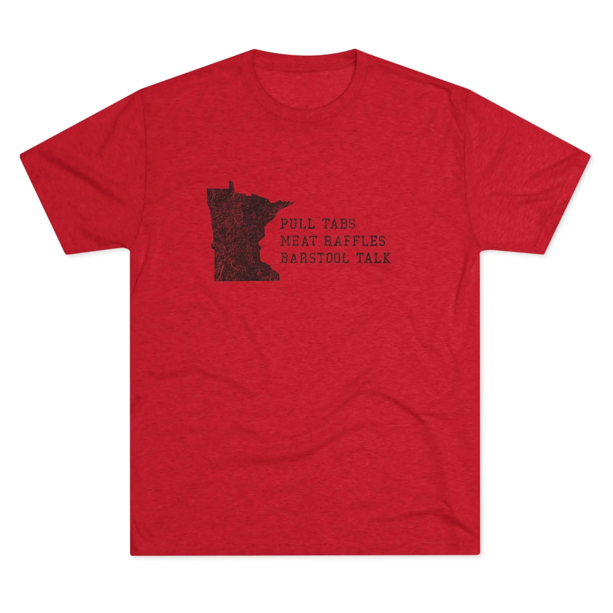 The Holy Trinity Tee: Pull Tabs, Meat Raffles and Barstool Talk T-shirt