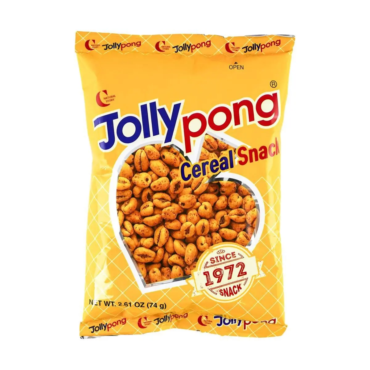 CROWN Puffed What Snack Jolly Pong 2.61 oz