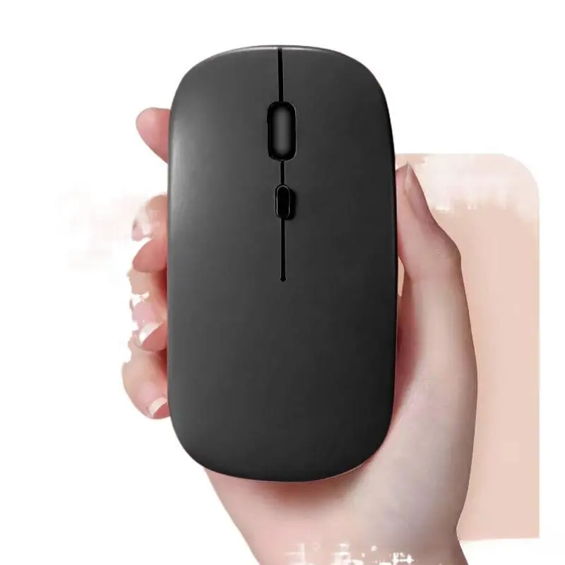Rechargeable Wireless Bluetooth Mouse for Mobile Phones, Tablets, and Desktop Computers, Silent for Office Use
