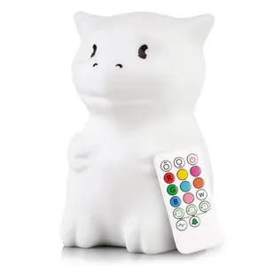 Dragon Night Light for Kids - Silicone Dragon Lamp | LumiPets®