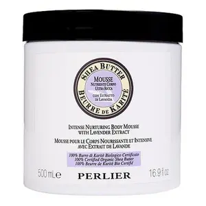 Perlier Supersize Shea and Lavender Body Mousse Jar