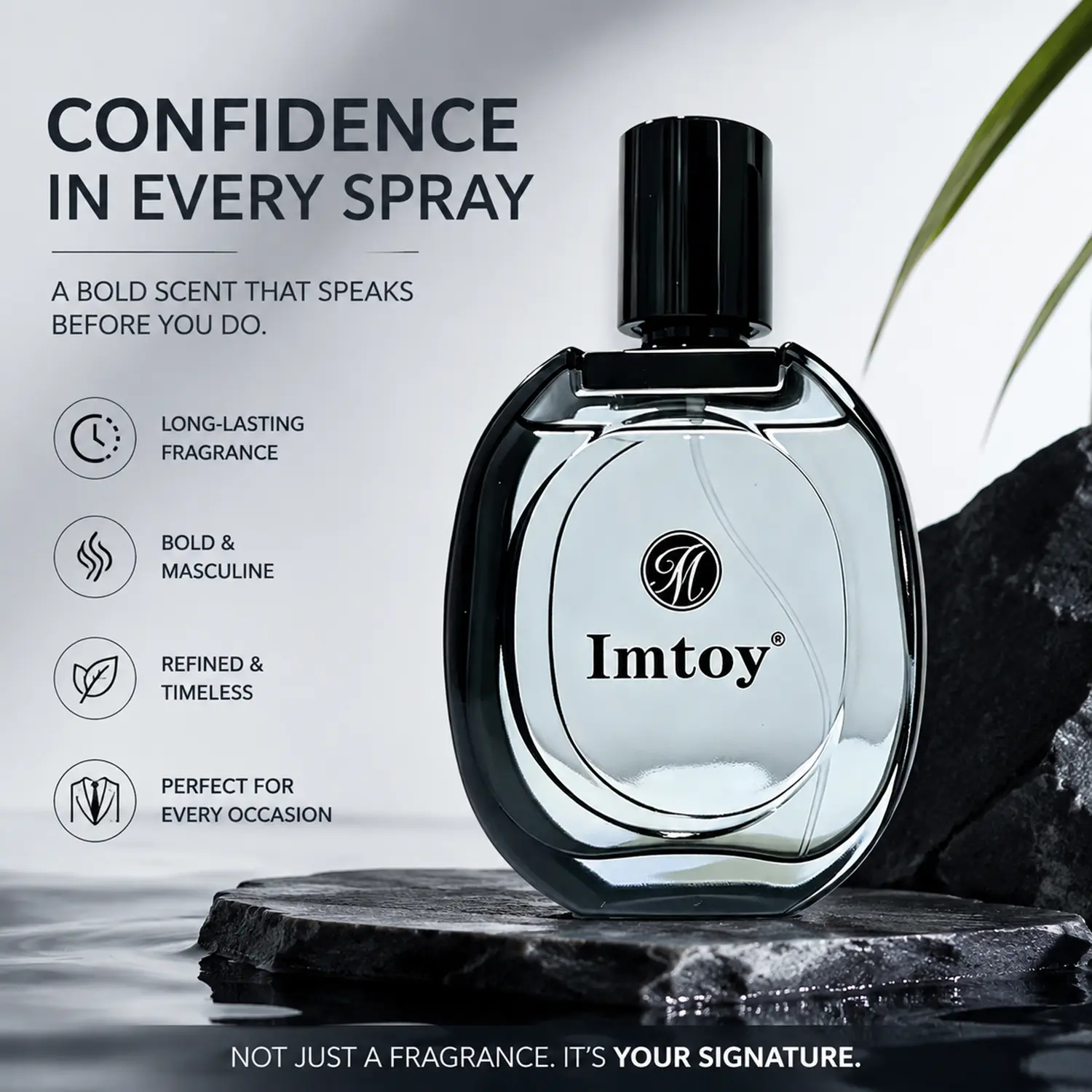 Pheromone Cologne for Men with Attraction Pheromones to Enhance Allure - Long-Lasting Parfum with a Floral, Fruity, and Woody Scent for Special Events, Pheromones Perfumes