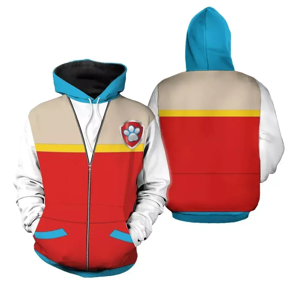 Rider 3D Hoodie Paw Patrol Cosplay