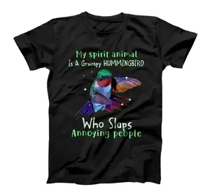 My Spirit Animal Is A Grumpy Hummingbird T-Shirt, Sweatshirt, Hoodie, Sweatshirt, Hoodie