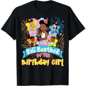 Big Brother Gracie's Corner Birthday Dolls Cute Party Gift T-Shirt