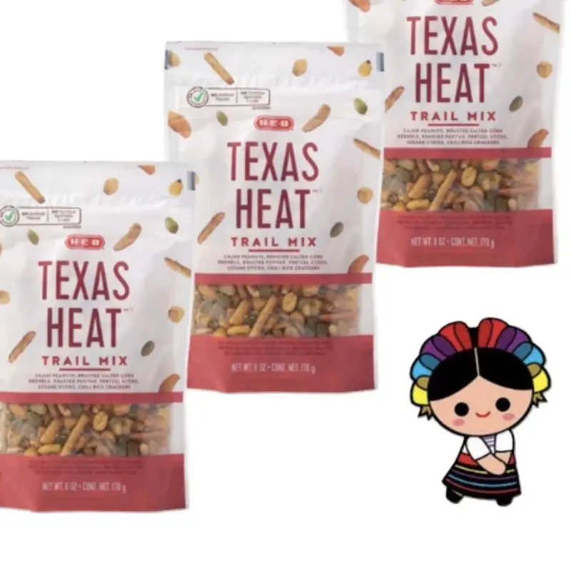 H‑E‑B Texas Heat Trail Mix 6 oz (3 Bags)