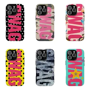 SWAG Collection Phone Case Gift for fans,  Vibes Colorful Energetic TPU Cover for iPhone17 ProMax /16/15/14/13/12/11 Plus for Samsung phones, suitable for both men and women,  Perfect Gift for Women Men.A gift for the fans